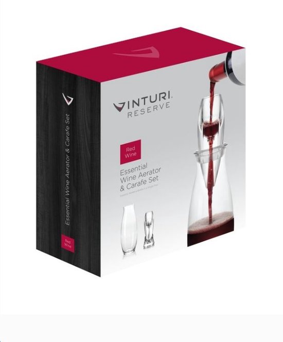 Aérateur de vin VINTURI DELUXE ROUGE - La cave