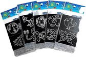 Magic Scratch | Lightfight Kleurboekje | 18 mini boekjes met ieder 8 kleurplaten en 8 magische kraskaarten
