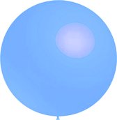 DW4Trading XL Ballon Licht Blauw - Feestversiering - 90 cm