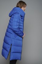 Rino & Pelle Jas, Reversible long padded coat - Dames - Maat: 36 | bol.com