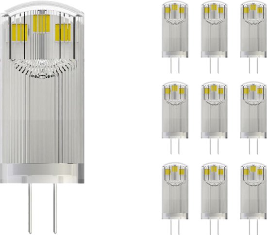 Voordeelpak 10x Noxion Bolt LED Capsule G4 1.8W 200lm - 827 Zeer Warm Wit | Vervangt 20W.