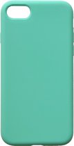Casemania Hoesje Geschikt voor Apple iPhone SE 2022 & SE 2020 Groen - Liquid Siliconen Back Cover