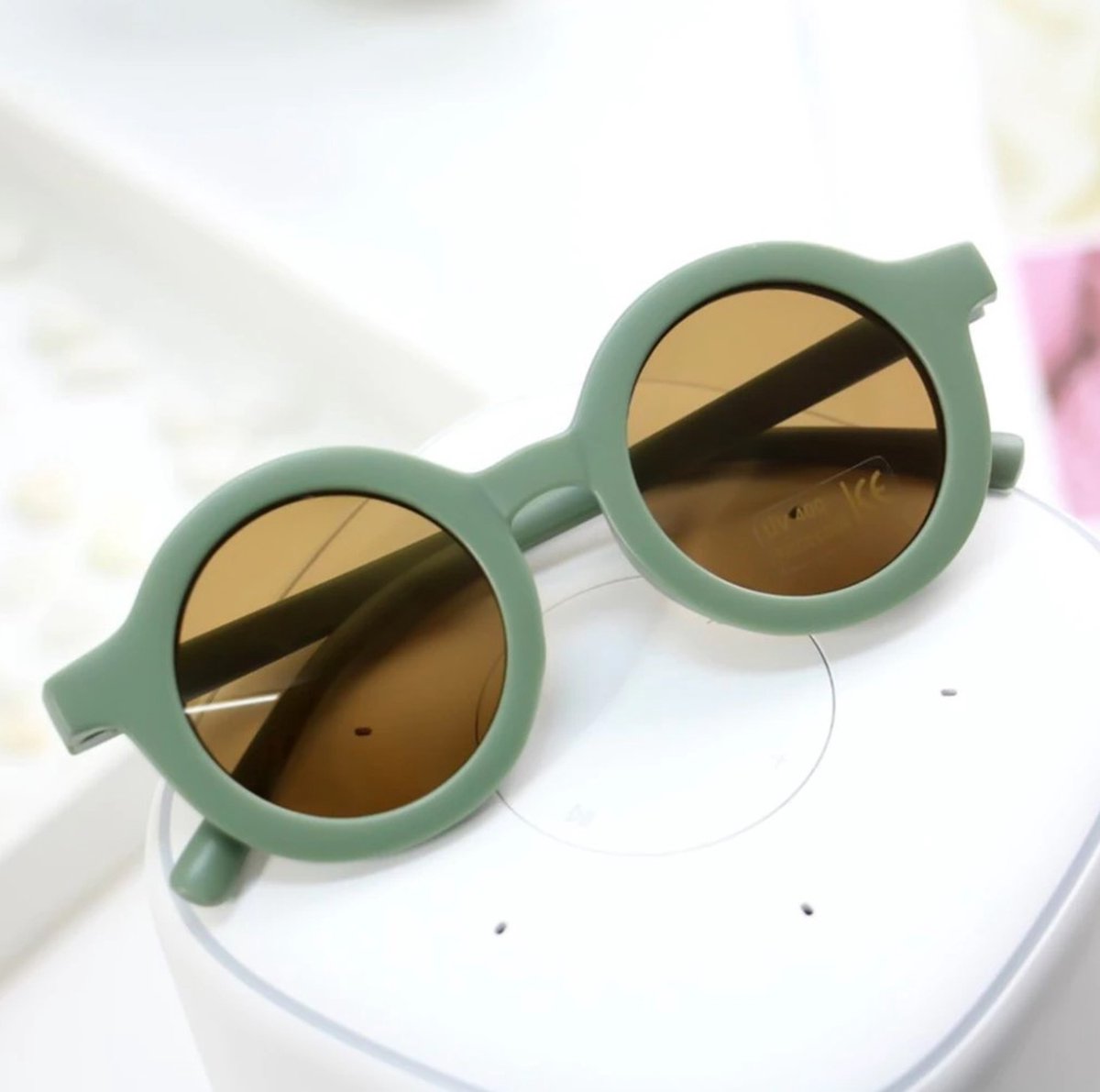 Retro kinderzonnebril | Green