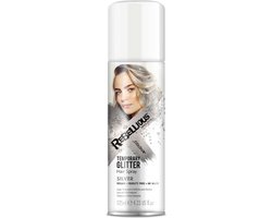 Foto: Paintglow rebellious glitter hair spray carnaval accessoires silver sparkle haar glitter festival zilveren glitterspray 125ml