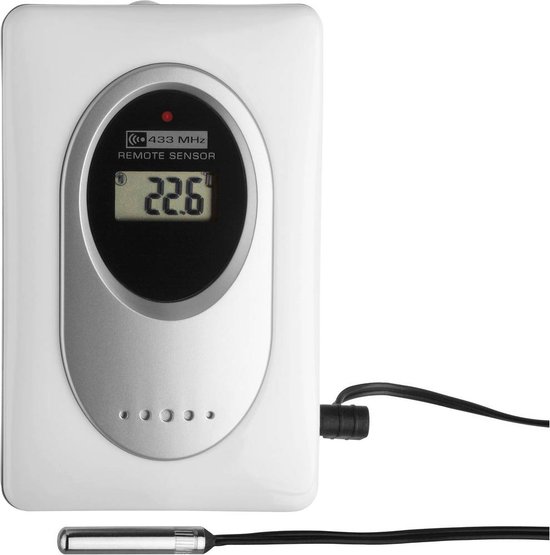 TFA Dostmann Weatherhub - Trasmettitore Termico, con rilevatore di