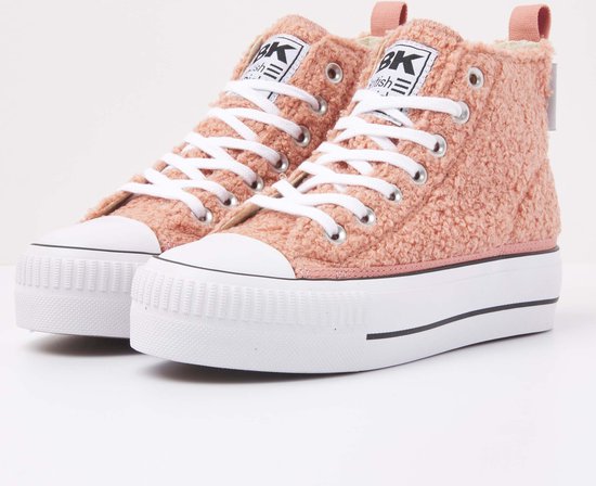 KAYA MID Dames sneakers hoog - Oud roze - maat 40 | bol