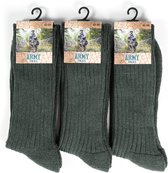 GoWith - wollen sokken - militaire sokken - 3 paar - wintersokken -  thermosokken - huissokken - sokken dames - sokken heren - maat 39-42