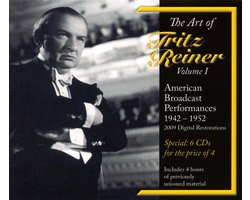 Various Orchestras - The Art Of Fritz Reiner Volume 1 (6 CD)