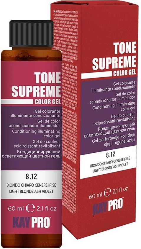 KayPro - KayPro Tone Supreme Color Gel 60ml 8.12 | bol