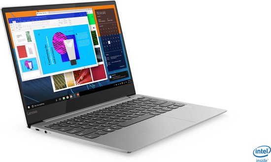 Lenovo Yoga S730-13IWL Intel® Core™ i5 i5-8265U Laptop 33,8 cm (13.3") Full HD 8 GB LPDDR3-SDRAM 512 GB SSD Wi-Fi 5 (802.11ac) Windows 10 Home Italiaans Platina - Lenovo - Hoofdafbeelding