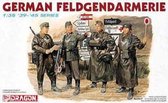 Dragon Modelbouwpakket Militaire voertuigen - 6061 German Feldgendarmerie - Figures Plastic - 1:35 - Modelbouw
