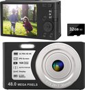 NODIJA® Digitale Camera 4K - Compact Camera - Foto