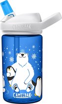 CamelBak Eddy+ Kids Drinkfles - 0,4 L -100% Lekvrij - Voor Kinderen - BPA-vrij - Vaatwasserbestendig - Waterfles - Voor Koude Dranken - Arctic Friends