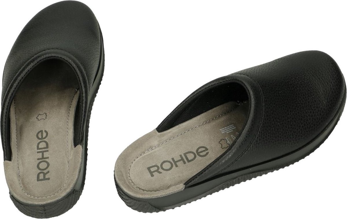 Rohde -Heren - zwart - pantoffels & slippers - maat 44 | bol