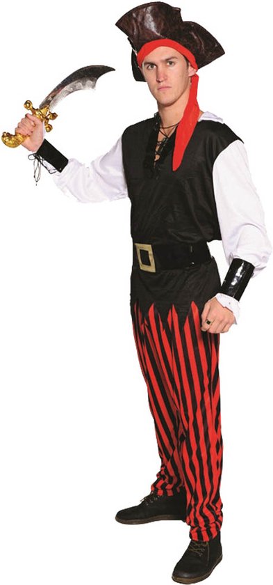 verkenner Menstruatie opvolger Piraten kostuum heren - Piratenpak - Verkleedkleding - Carnaval kostuum  heren - Maat L | bol.com