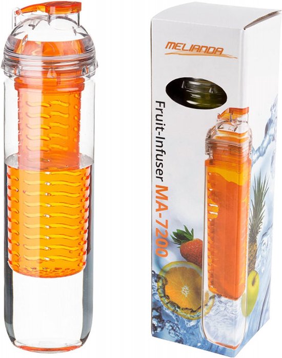Vind waterfles met fruit op - maart 2026