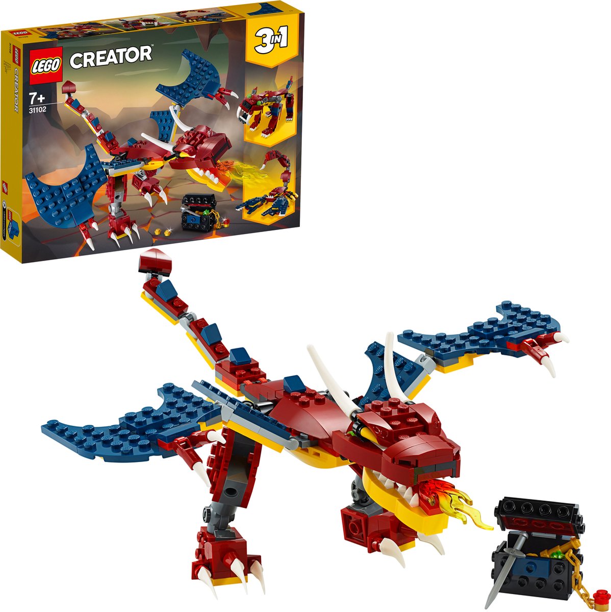 LEGO Creator 3-in-1 - Vuurdraak