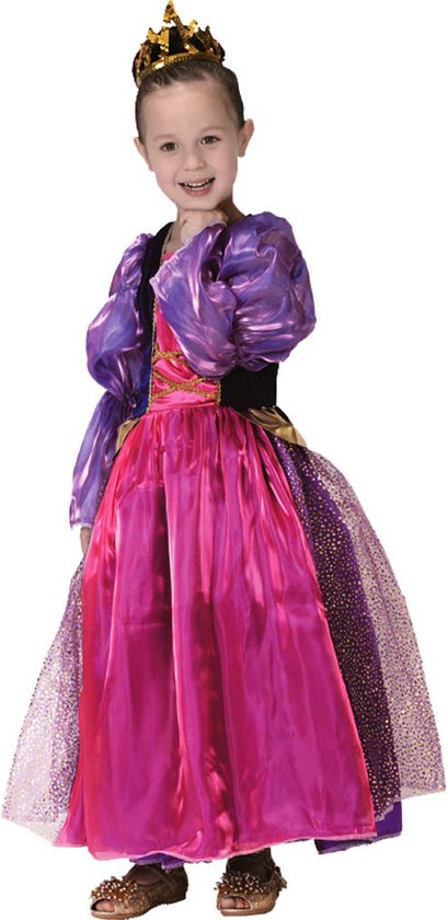 Carnavalskleding meisjes - Prinses - Prinsessenjurk - Kostuum - Carnaval kostuum kinderen - 7 tot 9 jaar