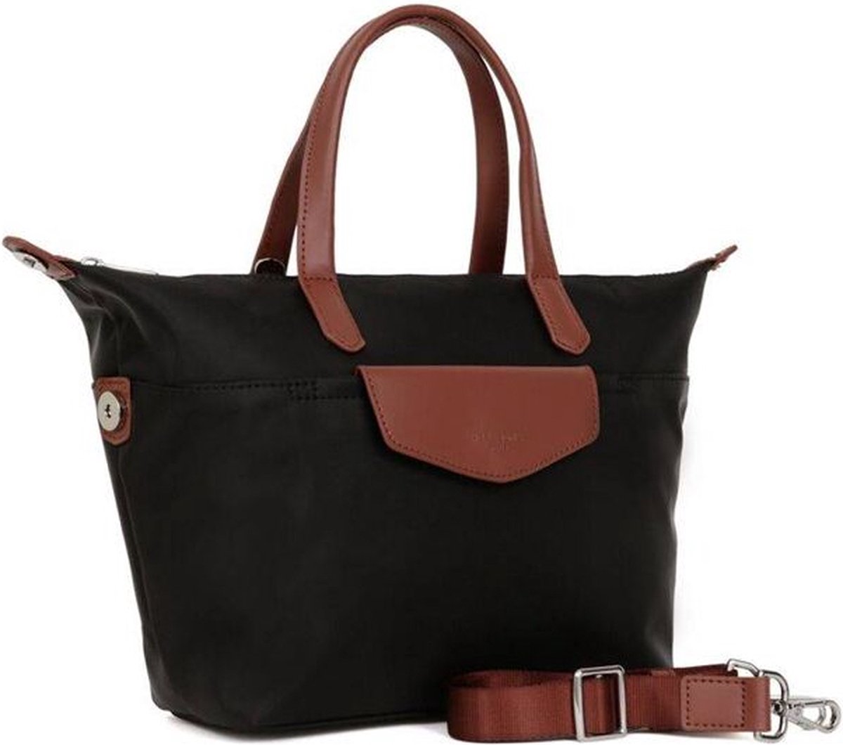 Hexagona Paris Dames Handtas | Zwart | Maat: One Size