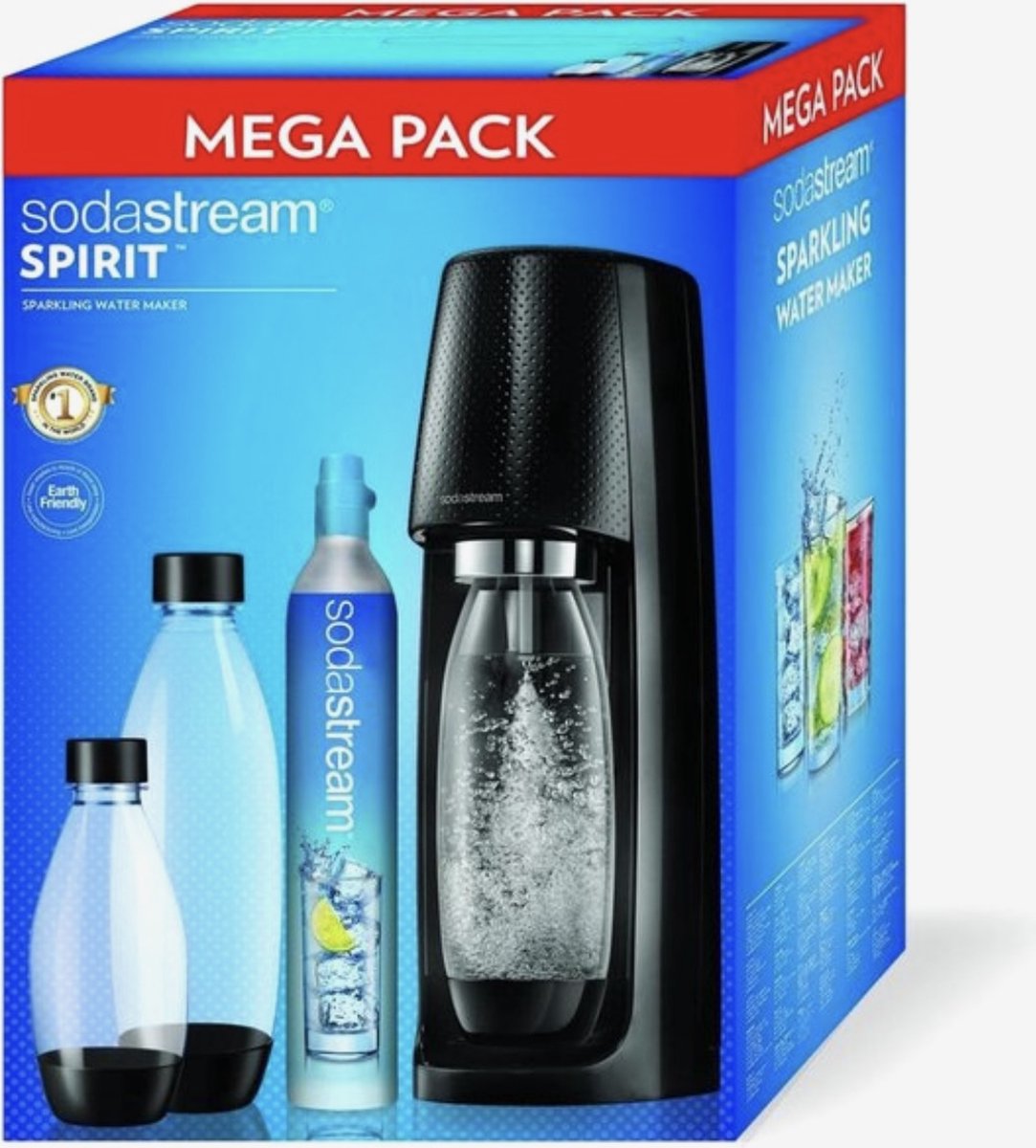 SodaStream Spirit Megapack My Only Bottles - Family pack - incl. 4