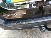 Bumperplaat Dacia Dokker Renault Express Zwart Kunstof bumperbeschermer bumperbescherming