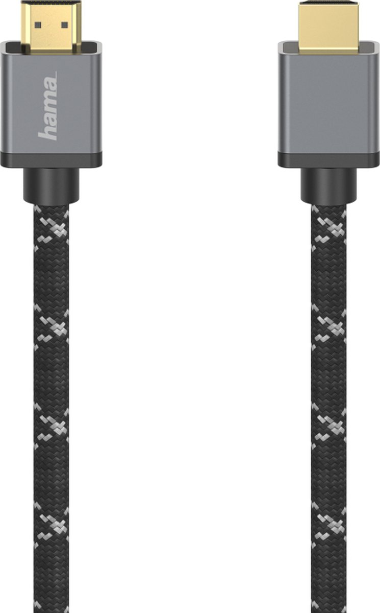 Hama Ultra High-speed HDMI™-kabel Gecertificeerd Conn.-conn. 8K Alu 1,0 M