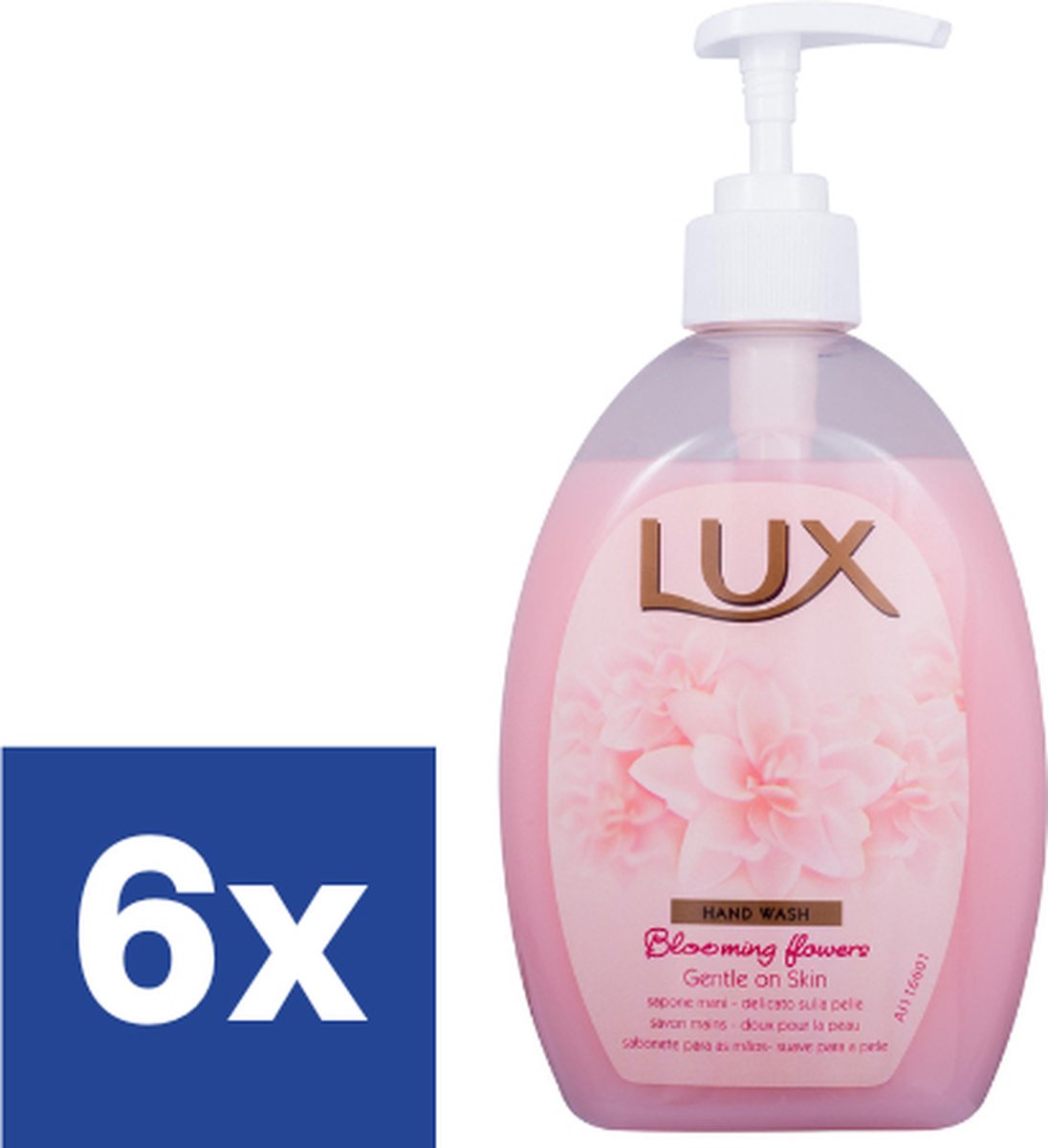 Lux Flowers Handzeep - 6 x 500 ml