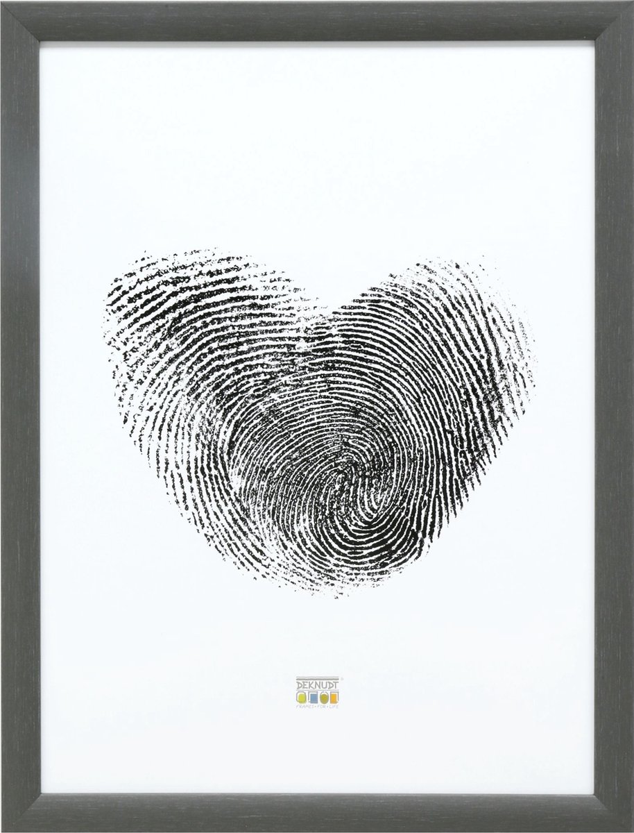 Deknudt Frames fotolijst S54SF7 - grijze schilderlook - hout - 50x70cm