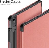 Dux Ducis Tablet Hoes Geschikt voor Lenovo Tab P11 Pro (2nd gen) - Dux Ducis Domo Bookcase - Roze