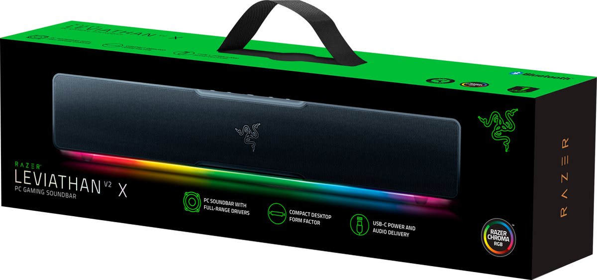 Haut-parleurs de gaming Razer, barre de son de gaming pour PC et