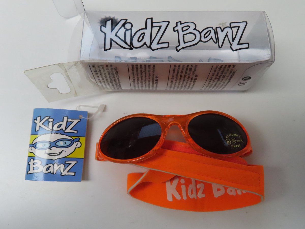 Kidz Banz - zonnebril - Mod Butterfly - ( 2-5 jaar ) - Orange