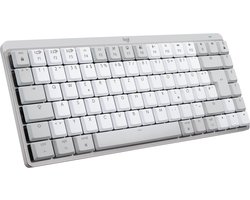 Logitech MX Mechanical Mini - Draadloos Toetsenbord - Geschikt voor Mac - QWERTZ - Wit