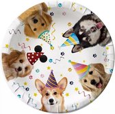 Bordjes Happy Birthday Dogs - verjaardag - verjaardag - borden - hond - huisdier