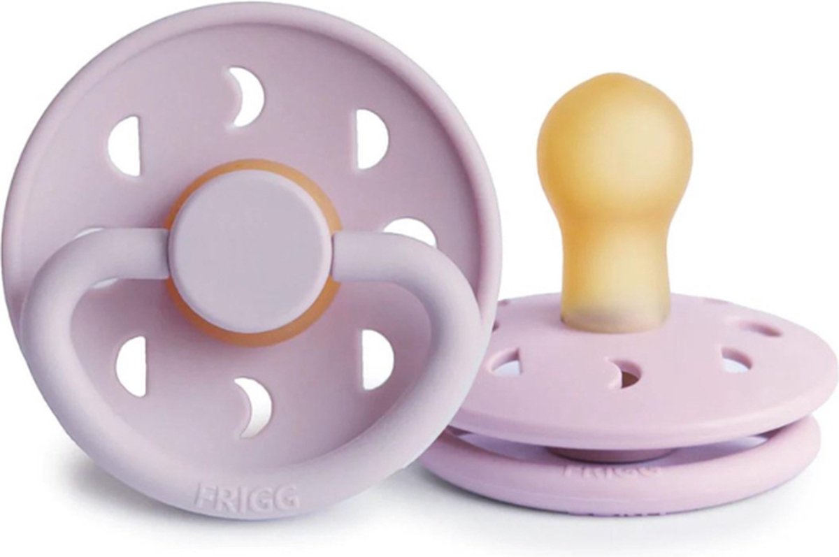Goedkoopste FRIGG FOPSPEEN LATEX– MOON –SOFT LILAC MAAT2