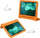 Hoesje Geschikt voor Lenovo Tab P11 Plus Hoesje Kinderhoes Shockproof Hoes Kids Case Met Screenprotector - Oranje