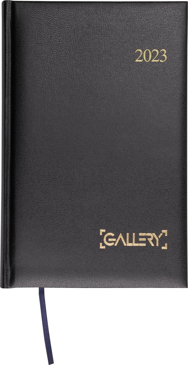 Gallery agenda, Businesstimer, 2024, zwart 30 stuks