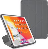 Coque Pipetto Shield Origami iPad 2021 / 2020 / 2019 10,2 pouces Grijs