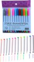 foto van Joyage® Raamstiften Kinderen - 12 stuks - Afwasbaar - Krijtstiften voor raam - Whiteboard stiften - Whiteboard Marker - Window marker - Krijtmarker - Glasstiften - Porselein stiften - Krijtstift