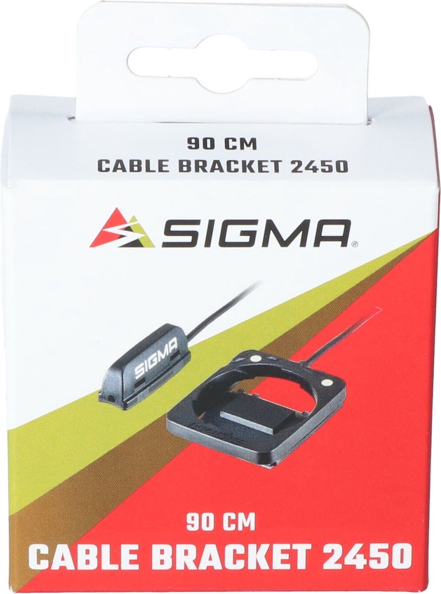 Fietscomputer houder Sigma 2450 met 90 cm kabel