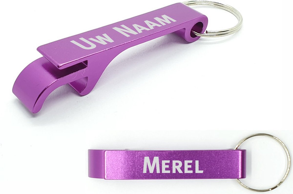 Bieropener Met Naam - Merel