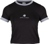 Gorilla Wear - New Orleans Cropped T-Shirt - Zwart - L