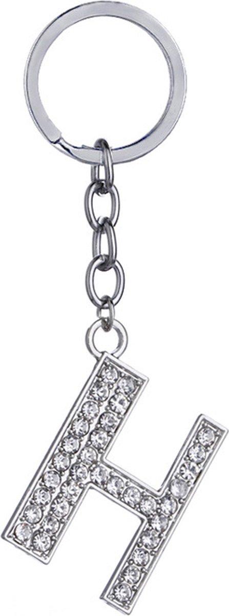 Bixorp Sleutelhanger met Letter H - Best Friends BFF Cadeau voor haar / hem
