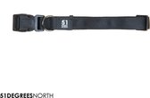 51 Degrees North - Wanderful - Collar - Nylon - Flat - Black - 39-65cmx25mm
