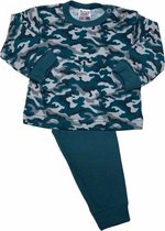 Beeren Bodywear Camouflage/ Pétrole Taille Petrol Pyjama 24-423