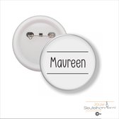Button Met Speld 58 MM - Maureen