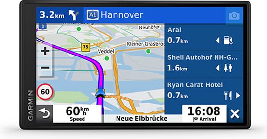 Garmin Drive 55 navigateur Portable/Fixe 14 cm (5.5") TFT Écran tactile 150,5 g Noir