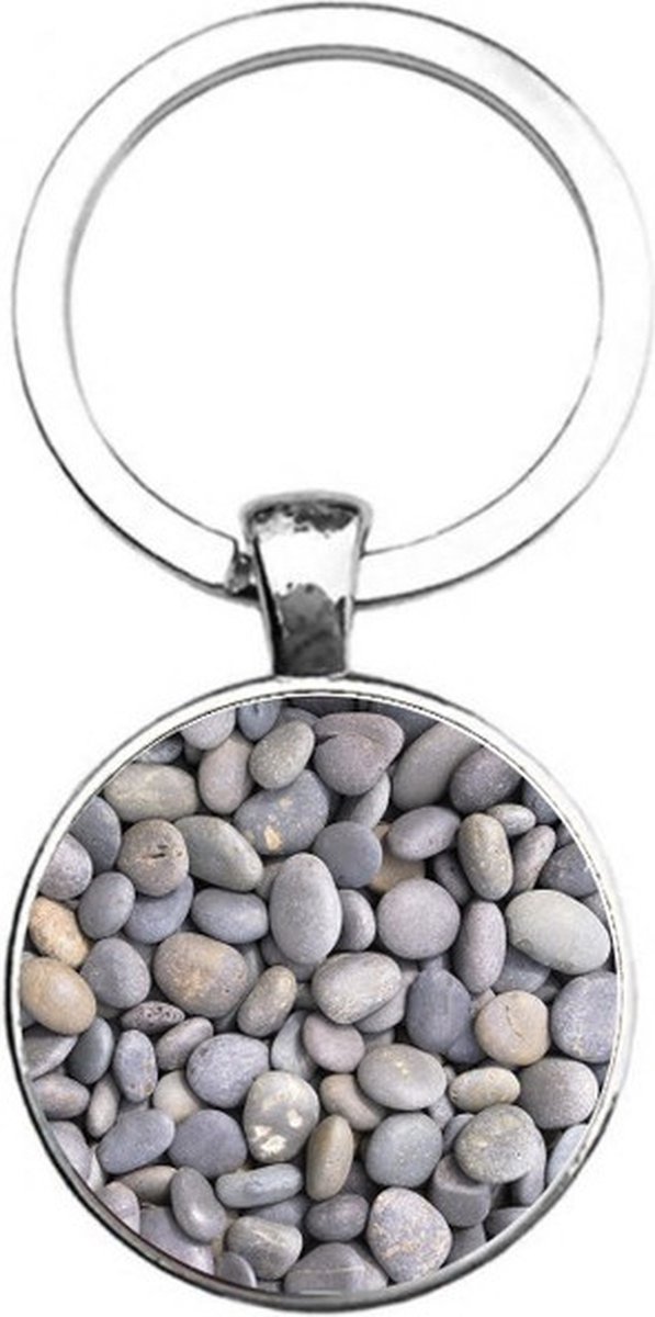 Sleutelhanger Glas - Stenen