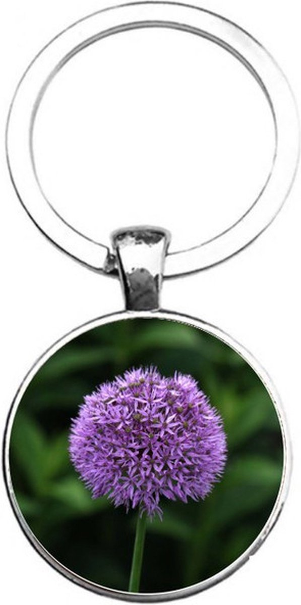 Sleutelhanger Glas - Bloem