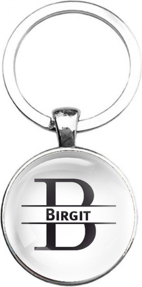 Sleutelhanger Glas - Birgit
