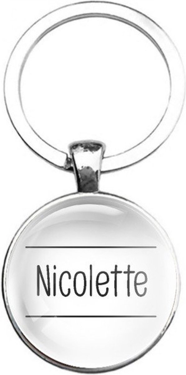 Sleutelhanger Glas - Nicolette